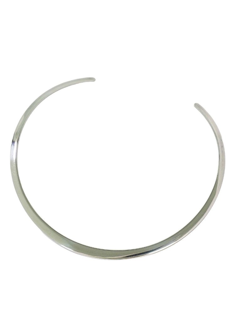 Gucci 925 Neck Calf Necklace Silver